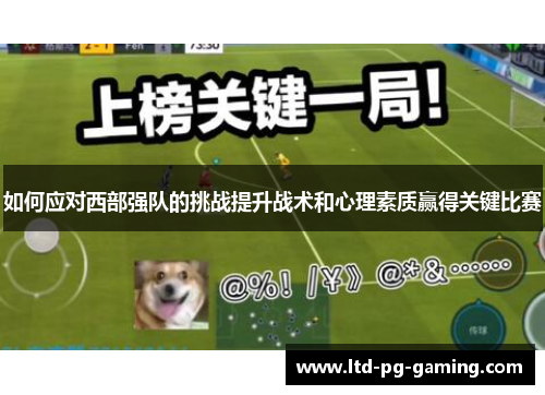 如何应对西部强队的挑战提升战术和心理素质赢得关键比赛